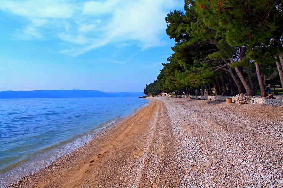 Živogošće Blato plaža Dole